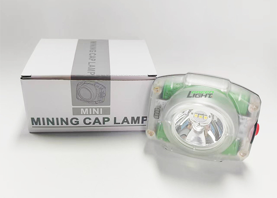 199g Compact Size Waterproof Led Helmet Lamp Miner Headlamp 23000lux 4.4W Powerful Miner Light