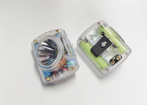 Rechargeable Led Miner Headlamp 25000lux IP68 Cordless Mining Light Safety Mine Lamp with Digital Display