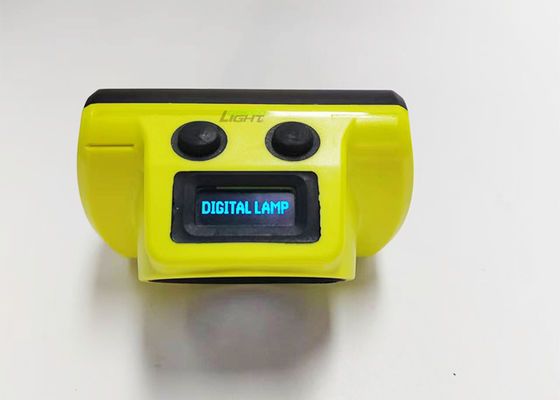 High Bright Led Cordless Rechargeable Explosion-proof Mining Headlamp 6.8Ah Over-moulding Miners Cap Lamp