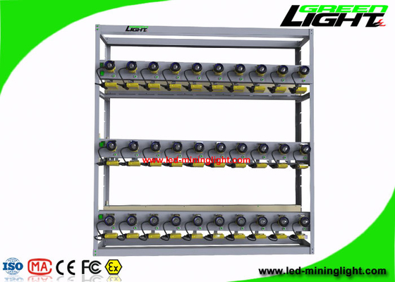 Coal Mining Light Charging Rack High Safety With 8 Units Per Modular Both Side