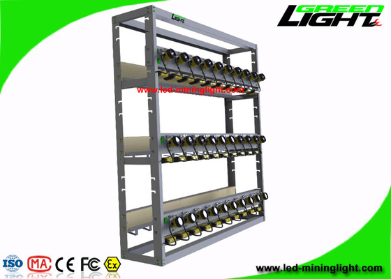 Coal Mining Light Charging Rack High Safety With 8 Units Per Modular Both Side