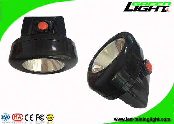 10000lux High Lightness LED Mining Cap Lamp 6 - 8 Hours Working Time With Colorful PC Shell