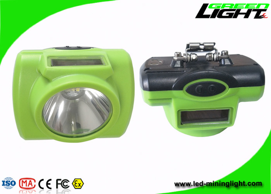 6.8 mA High Capacity Mining Cap Lights 15000 lux , Flame Retardant Coal Mining Lights watertight With One Year Guarantee