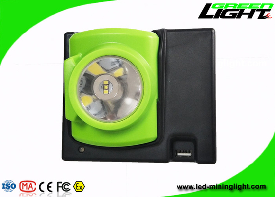 Strong Brightness 15000lux Miners Cap Lamp 1.78 Watt 4 Hours Charging Time With magnetic USB charging port