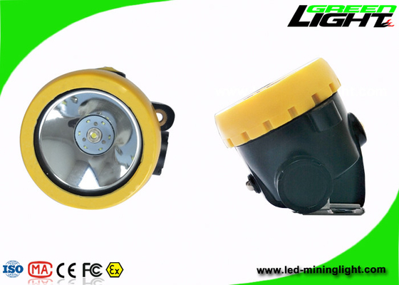 PC Meterial Cordless Mining headlights Yellow Wireless Intrinsically With 2.2ah Li - Ion Battery