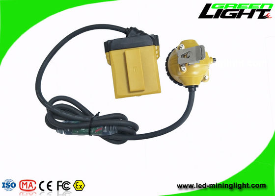 25000 Lux High Intensity LED Mining cap Light super performance 100000hrs life span with low power warning light