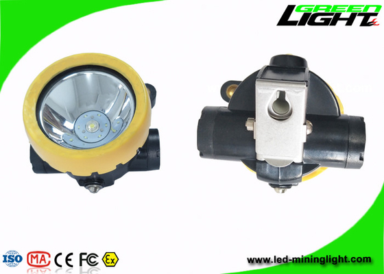 Automatic Power - Off Cordless Mining Lights , LED Mining Cap Lamp With One Year Warranty