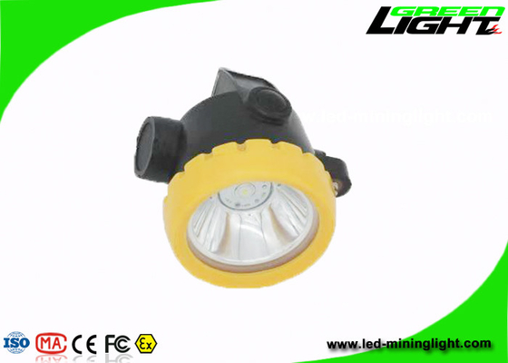Automatic Power - Off Cordless Mining Lights , LED Mining Cap Lamp With One Year Warranty