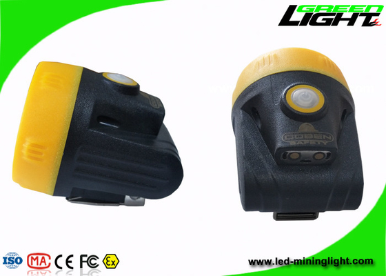 All - In - One structure waterproof Cordless Mining Cap Lamp High Beam Brightness 10000 Lux With Magnetic Charging Port