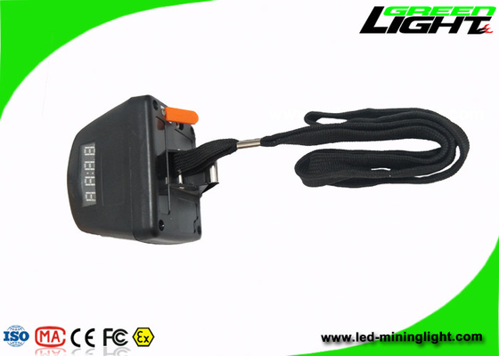 Anti - Explosion Coal Mining Lights 220g Small Size With Digital Screen 8000lux Brightness