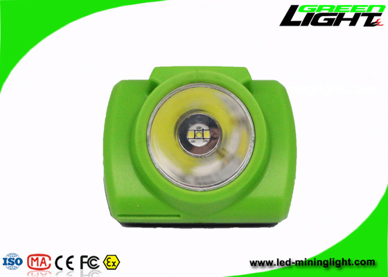 IP68 Waterproof Coal Mining Lights , 13000 Lux Rechargeable LED Mining Cap Lamp