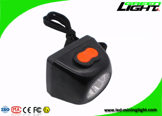 Anti - Explosive Mining Cap Lights 8000 Lux Brightness With Safety Rope