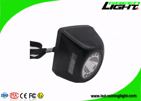 Anti - Explosive Mining Cap Lights 8000 Lux Brightness With Safety Rope