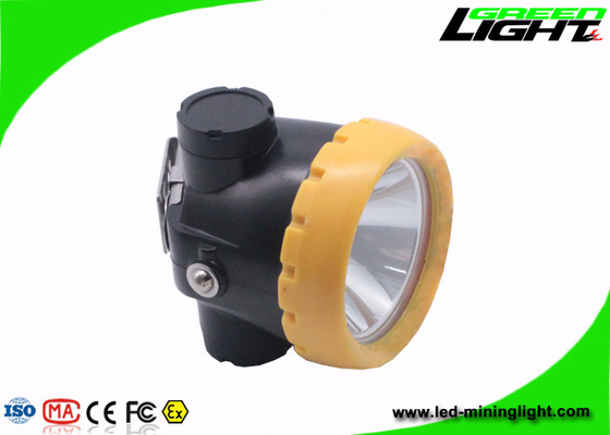 Explosion - Proof LED Cap Lamp 4000lux Brightness With 2.2Ah Li - Ion Battery