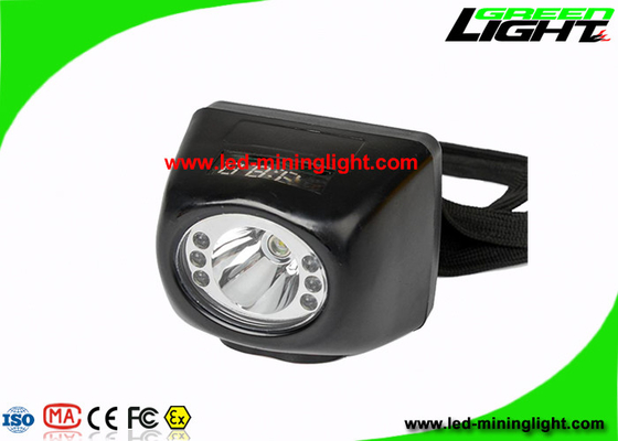 Rechargeable Waterproof 8000 Lux Coal Miners Headlamp With 15 Hours Lighting Time