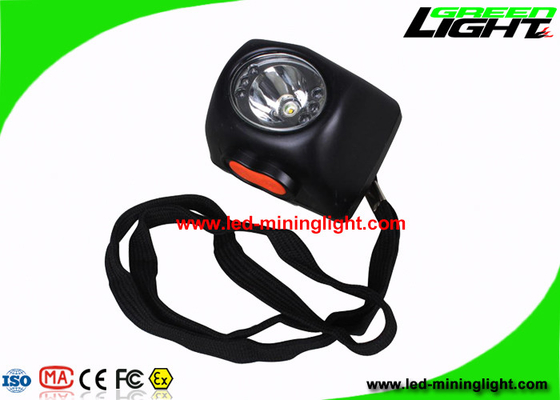 Rechargeable Waterproof 8000 Lux Coal Miners Headlamp With 15 Hours Lighting Time