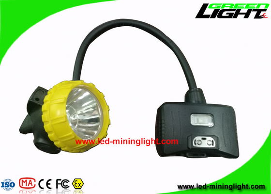 6.8Ah Panasonic Battery Mining Cap Lights 15000 Lux Coal Underground Hard Hat Battery