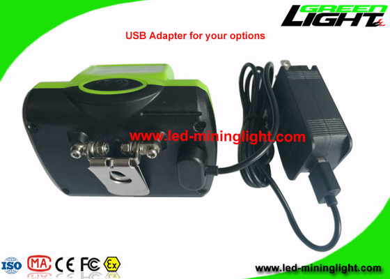 Hard PC Material Cordless Mining Lights 13000 Lux High Power Helmet Lamp 1.78W