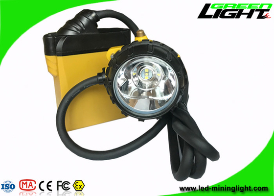 IP68 Waterproof LED Mining Lights 10.4Ah Cable SOS Low Power Warning Support