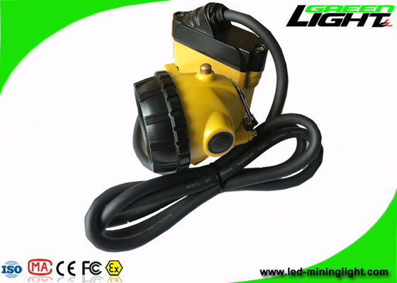 IP68 Waterproof LED Mining Lights 10.4Ah Cable SOS Low Power Warning Support