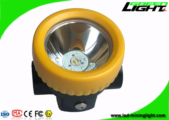 Water Proof LED Cordless Mining Lights Yellow / Black Color ABS Material 4000 Lux