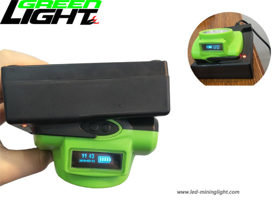 Coal LED Mining Light 13000 LUX Rechargeable Cap Lamp Support USB Charging