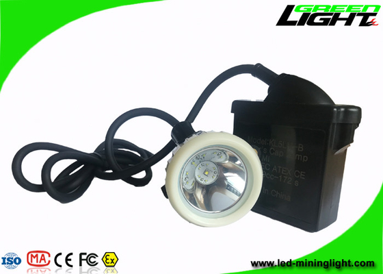 Safety Explosion Proof Led Mining Lamp , Mining Cap Lights 10000 Lux ABS Material