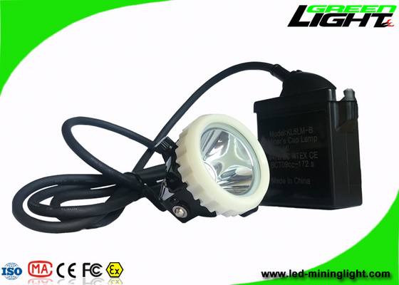 Safety Explosion Proof Led Mining Lamp , Mining Cap Lights 10000 Lux ABS Material