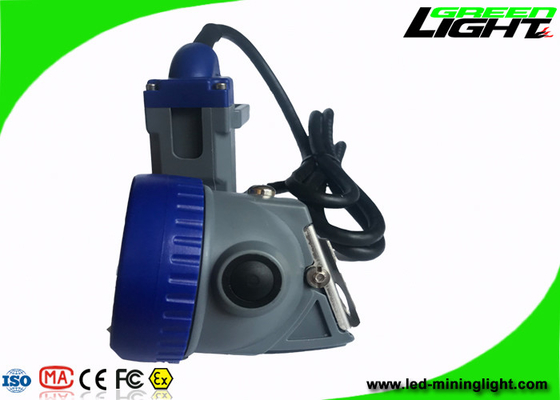 6.6 Ah IP68 LED Mining Light 216 Lum Strong Brightness 1.67W 16H Working Time