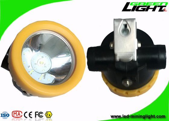 Underground Cordless Mining Lights 191g Lightweight 1000 Battery Cycles Miners Cap Lamp