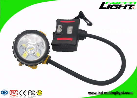 Underground Led Mining Headlamp GLS12-A 15000lux Anti - Explosive Rechargeable