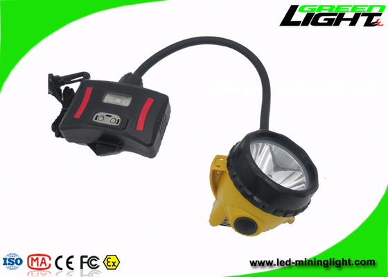 Underground Led Mining Headlamp GLS12-A 15000lux Anti - Explosive Rechargeable