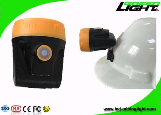 10000lux Rechargeable Led Mining Cap Lamp 3.8Ah Battery Capacity With USB Charger