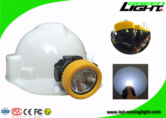 Small Size LED Mining Light IP68 Water - Proof 191g High Intensity Long Life Time Can be configured with charging rack