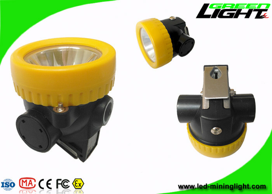 Lightweight Cordless Mining Lights Cap Lamp 5000lux IP68 Waterproof Lithium Battery
