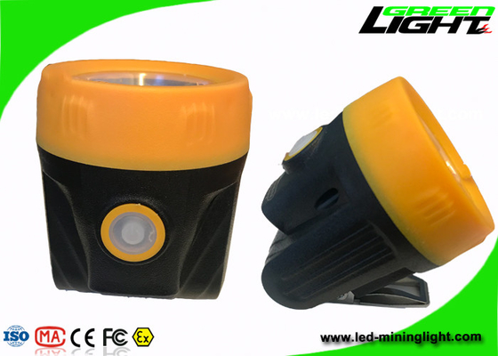 ABS Material Led Mining Cap Lamp 10000lux Brightness Anti Explosive With USB Charger