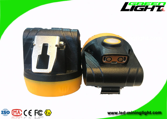 ABS Material Led Mining Cap Lamp 10000lux Brightness Anti Explosive With USB Charger