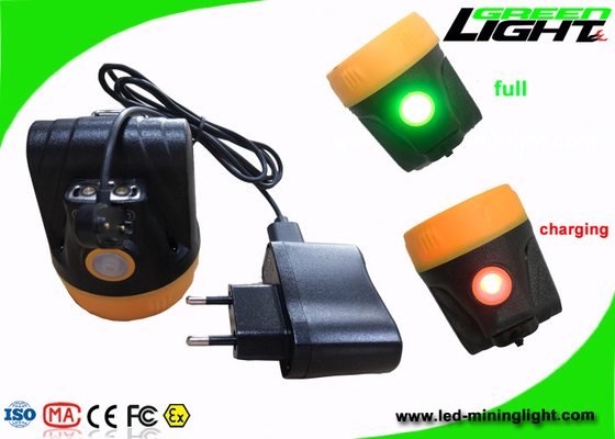 3.7V Rechargeable Hard Hat LED Lights , Miners Cap Lamps Cordless ABS Material