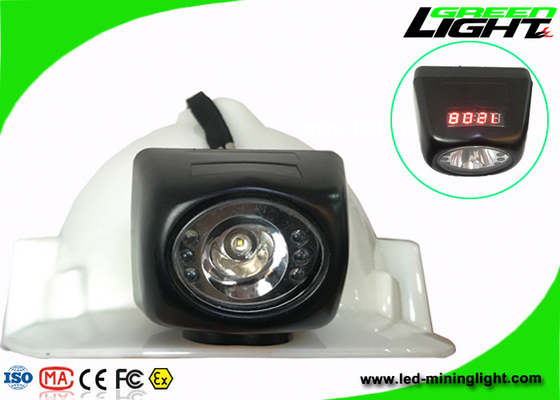 Anti Explosive LED Mining Light 8000lux Higher Brightness with High Beam LCD Screen