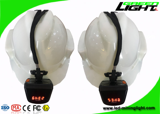 Anti Explosive LED Mining Light 8000lux Higher Brightness with High Beam LCD Screen