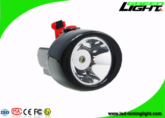 10000 Lux IP67 Cordless Mining Lights Cap Lamp 2.8Ah Battery Plug - In Charging Way
