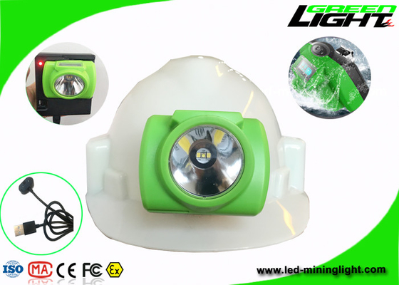 Undergroud LED Mining Light Lighweight OLED Screen 3.7V 14-16hrs Working Time