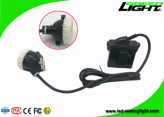 Hight Safety Led Mining Headlamp Anti Explosive 6.6Ah Li - Ion Battery 10000lux Brightness