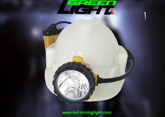 25000lux High Brightness Mining Cap Lights 10.4Ah SAMSUNG Battery With Anti Stretch Cable