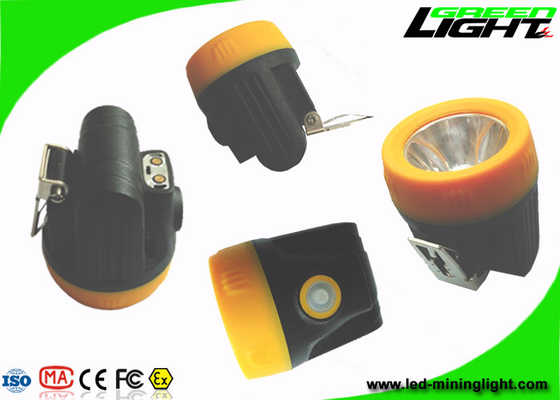 IP68 Underground Cordless Mining Lights Helmet Lamp With USB Charging Indication Switch