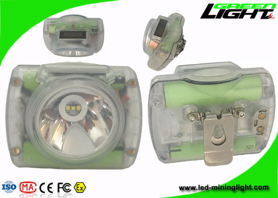 3.7V Undergroud Miners Cap Lamps Cordless Lightweight 6.8Ah Li - Ion Battery IP68