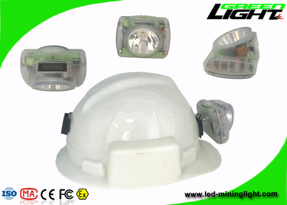 PC Beam Miners Helmet Light 13000lux Brightness Anti Explosive With USB Charging