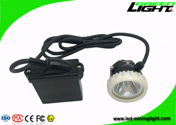 CE LED Mining Light IP68 Waterproof 6.6Ah Rechargeable Li - Ion Battery 10000lux Brightness