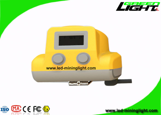 Energy Saving Cordless Cap Lamp , Mining Hard Hat Lights USB Charger Handy Switch