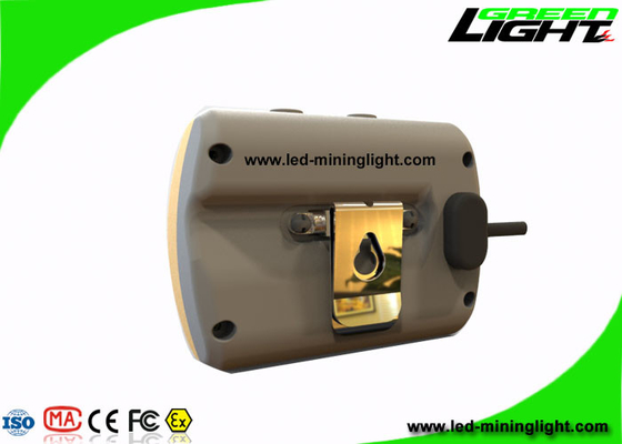 Energy Saving Cordless Cap Lamp , Mining Hard Hat Lights USB Charger Handy Switch